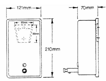 Nofer Miha rozsdamentes függőleges szappanadagoló 1200 ml (Szálcsiszolt, 03041.S)