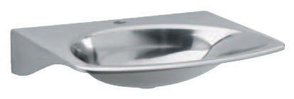 Teka-Portinox HW202/HW203 rozsdamentes fali kézmosó (Magas fényezésű, 600 x 450 mm, HW203)