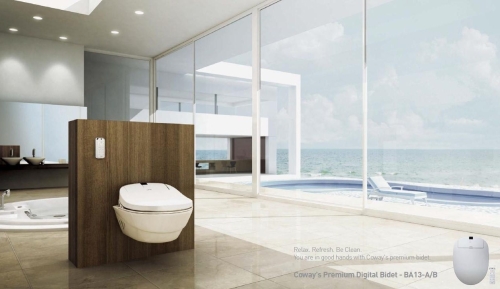 Coway LooLoo BA-13 automata elektromos luxus high-tech bidé távirányítóval