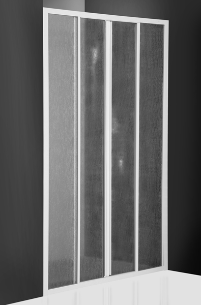 Roltechnik Classic Line CD4/1600 zuhanyajtó (1585-1610 mm, ezüst, Polystyrol, #316-1600000-01-01)