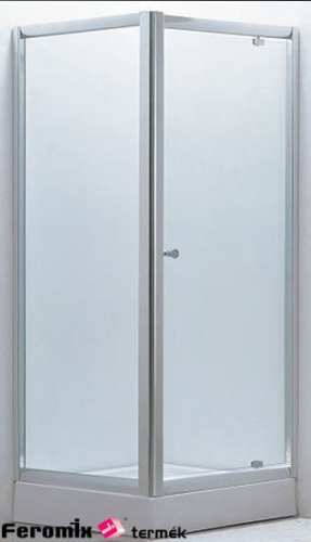 Feromix ELEG-SCT90+T 90x90 szögletes zuhanykabin zuhanytálcával