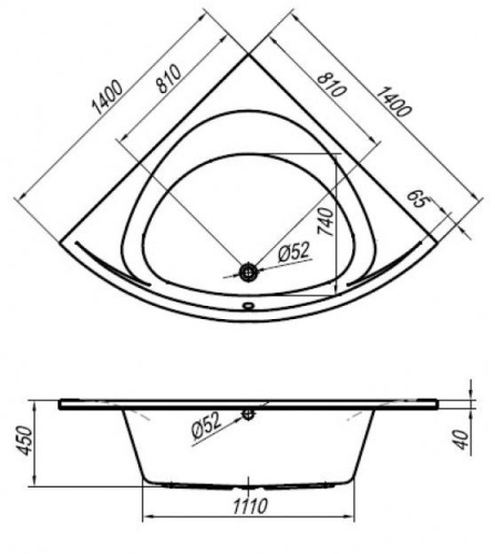 Kolpa-San Volante 140x140 sarokkád