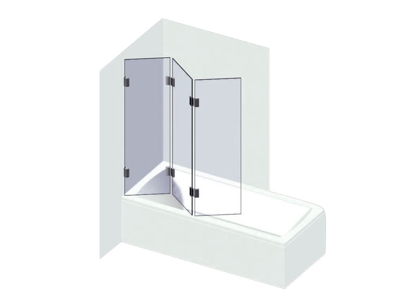 Varioglass Globus 607 kádparaván (110x150 cm)