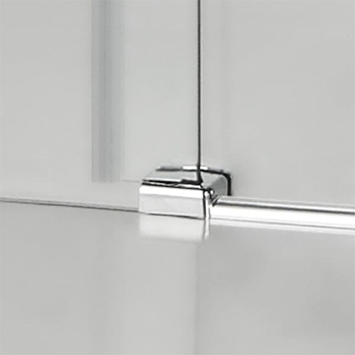 Roltechnik Ambient Line AMD2/1300 zuhanyajtó (1200-1300 mm, brillant,  transparent, 620-1300000-00-02)