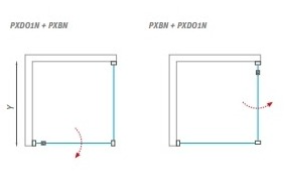 Roltechnik Proxima Line PXBN/800 80 cm-es zuhanyfal (780-805 mm, brillant, satinato, 527-8000000-00-15)
