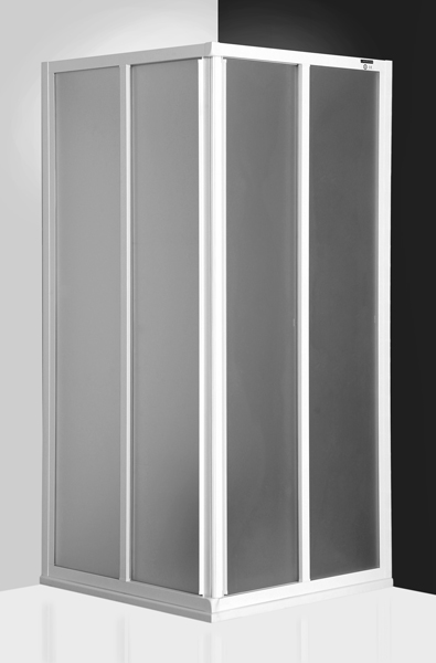 Roltechnik Classic Line CS2/800 80x80 szögletes zuhanykabin (765-790 mm, ezüst, Chinchilla, #331-8000000-01-03)