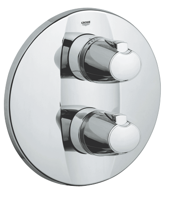 Grohe 19359 000 Grotherm 3000 falsík alatti  zuhanycsaptelep külső rész (19359000)