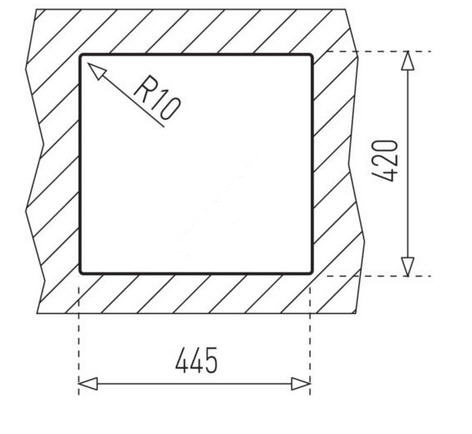 Teka E-modell 465.440 1B rozsdamentes mosogató (30000040) 40109618