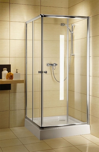 Radaway Dolphi Classic C 90x90 szögletes zuhanykabin (90x90x185 cm, króm, Barna, #30050-01-08)