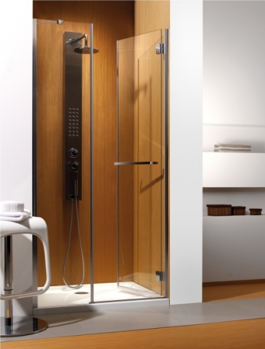 Radaway Carena DWJ 120 zuhanyajtó (120x195 cm / jobbos, króm, Barna, #34332-01-08NR)
