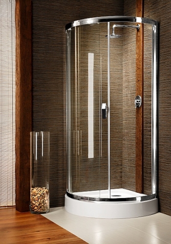 Radaway Design Diana 90x90 negyedköríves zuhanykabin (króm, 90x90x195 cm, Grafit, #30302-01-05)