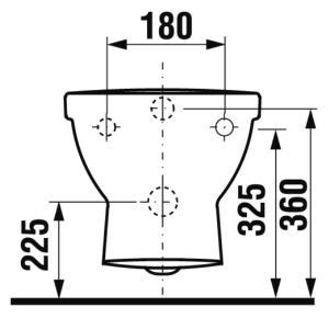 Jika Mio mélyöblítésű fali wc H8207110000001 (8.2071.1.000.000.1)