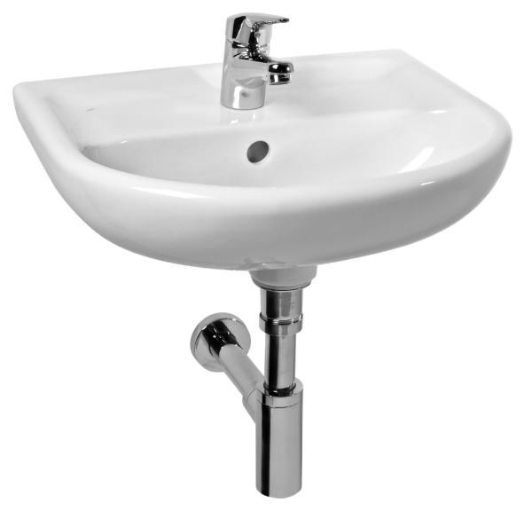 Jika Lyra Plus 45x37 cm kézmosó csaplyukkal H8153820001041 (8.1538.2.000.104.1)