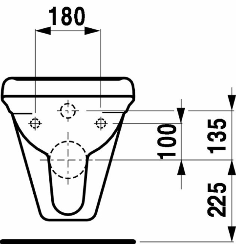 Laufen Vienna mély öblítésű fali wc 8.2158.0.000.000.1