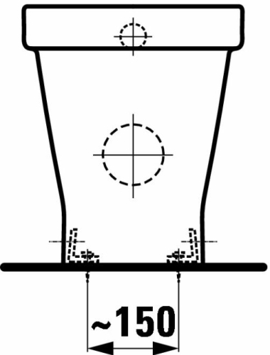 Laufen Lb3 álló wc mély öblítéssel 8.2168.4.000.000.1 (H8216840000001)