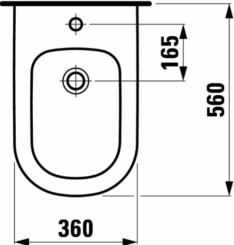 Laufen Lb3 mély öblítésű fali wc 8.2068.0.000.000.1