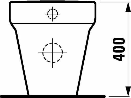 Laufen Form  mély öblítésű álló wc 8.2167.1.000.000.1