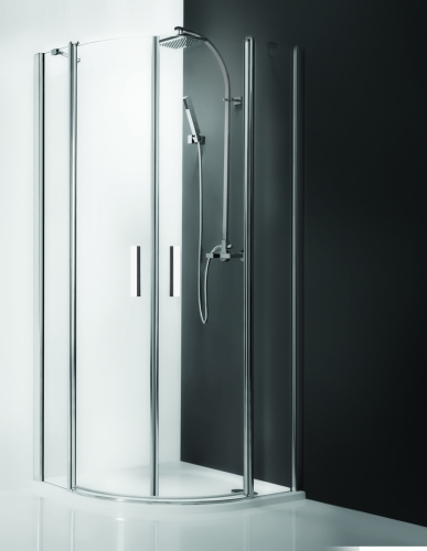 Roltechnik Tower Line TR2/800 negyedköríves zuhanykabin (brillant, Transparent, 77-79 cm, 723-8000000-00-02)