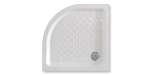 Wellis Cassini / Vigo 90x90x15 cm negyedköríves magas zuhanytálca WC00302