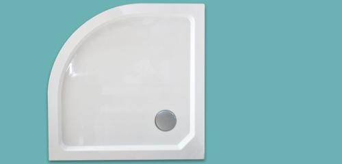 Wellis Cassini / Vigo 90x90x15 cm negyedköríves magas zuhanytálca WC00302