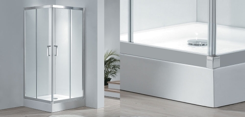 Wellis Gemini 90x90x195 négyzet alapú zuhanykabin WC00279