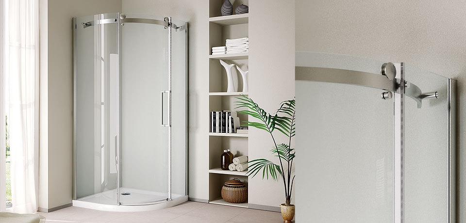 Wellis Vigo 90x90x195 cm-es negyedköríves zuhanykabin WC00287