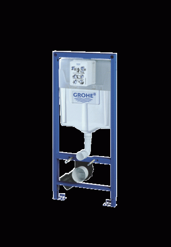 Grohe. Rapid SL 38528 001 Szerelőelelm, Cosmopolitan króm nyomólap, Duravit D-code 220909 Fali wc