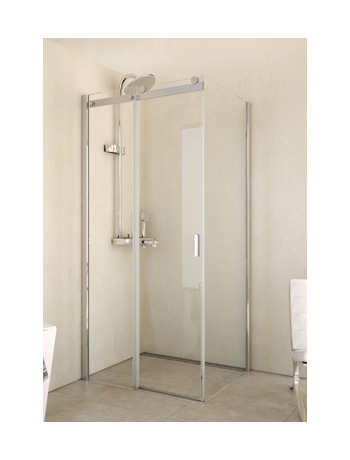 Riho Baltic B203 téglalap alapú zuhanykabin 100x80 cm, transparent, króm (GE0007200) G002004120
