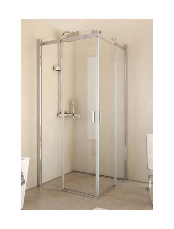 Riho Baltic B207 téglalap alapú zuhanykabin 90x90 cm, transparent, króm (GE1002000) G002011120