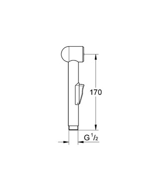 Grohe intim zuhany 28343 000 (28343000)