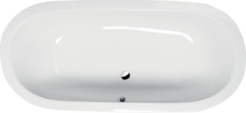 Polysan Matrix W szabadonálló kád fa lábon (175x86 cm, mahagóni lábbal, 39133)