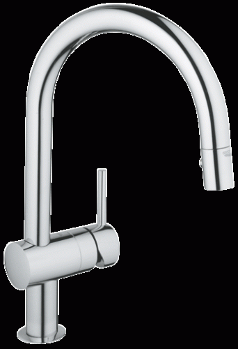 Grohe Minta 32321 000 egykaros mosogató csaptelep kihúzható zuhanyfejjel (32321000)