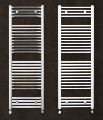 Zehnder Aura íves fehér fürdőszobai csőradiátor (790 W, 494x1469 mm, #PBTZ 1500x500) PBTZ-150-050