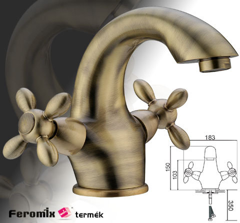 Feromix Memorie bronz 40310.8 mosdó csaptelep
