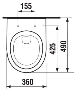 Jika Tigo Compact fali wc H8202130000001 (8.2021.3.000.000.1)