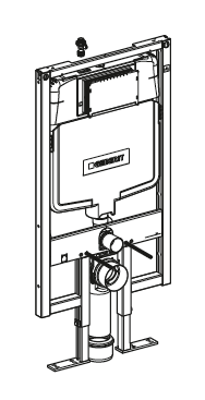 Geberit Duofix 111.726.00.1 ultravékony 8cm wc szerelő elem