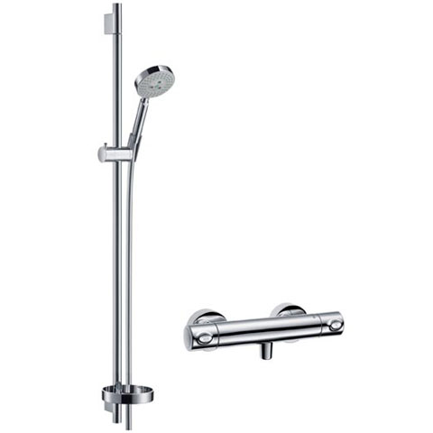Hansgrohe Raindance 27075 S100 Ecostat Combi zuhanyszett termosztátos zuhanycsapteleppel