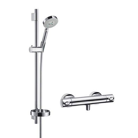 Hansgrohe Raindance 27076 S100 Ecostat Combi zuhanyszett termosztátos zuhanycsapteleppel