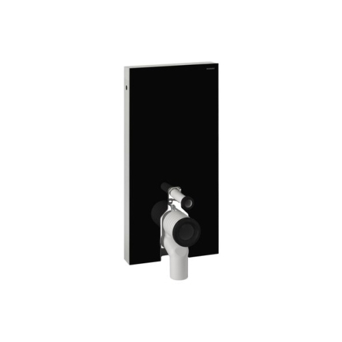 Geberit Monolith 131.021.SJ.1 fekete üveg álló wc tartály fali wc-hez