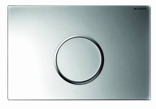 Geberit Sigma 10 115.758.xx.1 Nyomólap  (fényes króm/matt króm/fényes króm, #115.758.KH.1)