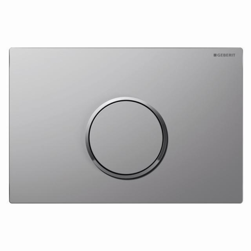 Geberit Sigma 10 115.758.xx.1 Nyomólap  (matt króm/fényes króm/matt króm, #115.758.KN.1)