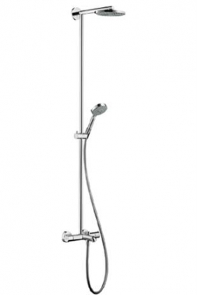 Hansgrohe Raindance 27141 000 S 180 kádhoz EcoSmart zuhanyrendszer 350 mm-es zuhanykarral termosztáttal