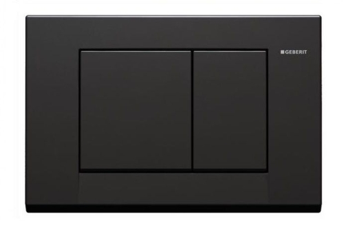 Geberit Bolero 115.777.DW.1 Nyomólap (fekete, #115.777.DW.1)