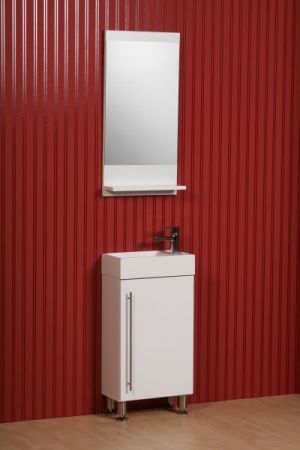 Verita mad 40 fürdőszobabútor (wenge, #tükör 400X600)