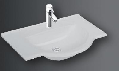 Marmorin Citi Bis 70/80/100 öntött márvány mosdó (80x44x35, fehér)