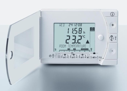 Siemens REV17 öntanuló nyomógombos szobatermosztát