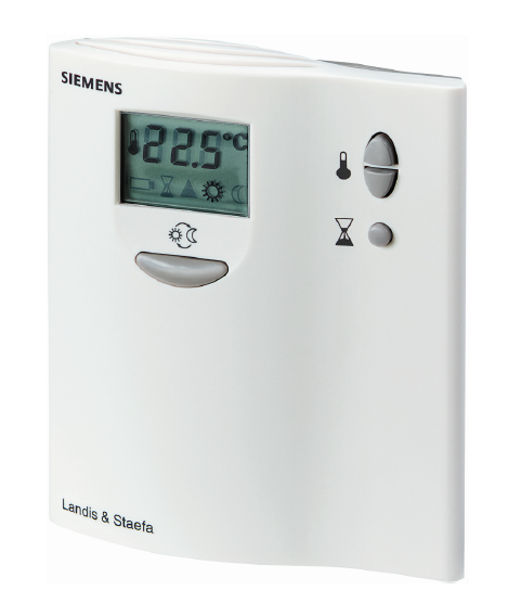 Siemens RDD10.1 nyomógombos szobatermosztát