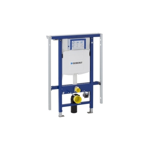 Geberit Duofix 111.385.00.5 WC szerelőelem fali WC részére, UP320 öblítőtartállyal, állítható oldaltámasszal