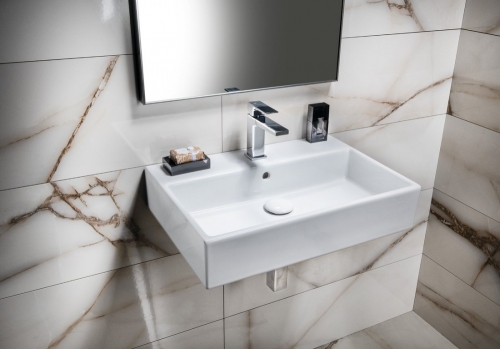 Sapho ISVEA PURITY 60x42 cm kerámiamosdó, fehér 10PL50060