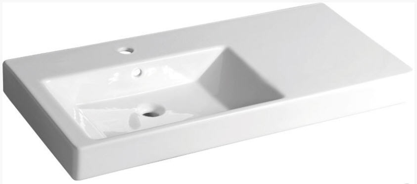 Sapho Ece Purity 100x45/14,5 jobb pultos mosdó 10PL51100 (2585)
